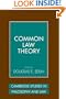 Common Law Theory (Cambridge Studies in Philosophy and Law)