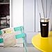 Healthy Human Stainless Steel Tumbler with Straw & Lid | Splash Proof Insulated Travel Cup | Eco-Friendly Coffee Tumblers | Water Cups with Straws Cleaner and Splash Proof Lids (20oz, Pure Black)