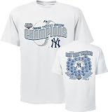 New York Yankees Youth 2009 World Series Champions Lineup Roster Tee