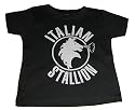 Rocky Balboa "Italian Stallion" 80's Retro Vintage T-Shirts White Printing (Toddler/Children's/Youth Sizes)