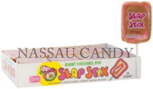 Slapstix - Caramel Pops 2 Oz - Pack Of 24