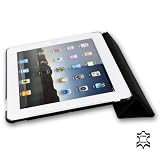 Pregiata Custodia protettiva ultra-slim in VERA PELLE scamosciata per Apple iPad 2 - Ottima rifinitura e alta lavorazionedi Manna