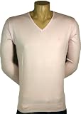 Otto Kern - Aktueller Leichter Baumwoll-V-Pullover rosa in 54
