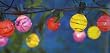 Multi Color Globe String Lights Set of 10 Marble Bulb Finish -