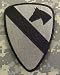 1st Cavalry Division ACU Patch Foliage Green