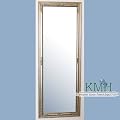 Wandspiegel - silber - Antik-Design (160 x 60 cm) / Spiegel