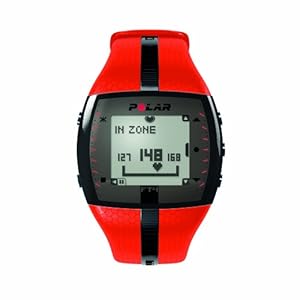 Polar Men's FT4 Heart Rate Monitor (Orange/Black)