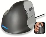 Evoluent VM4 Vertical Mouse Right Handed - The Patented Shape Supports Your Hand