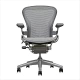 Herman Miller Aeron Basic Chair With Titanium Base