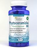 Phytoceramides 350 mg Capsules | Plant Derived Best All Natural Phytoceramides for Healthy Skin Care Therapy | Highest Quality Anti-Aging Skin Restoring, Hydration and Wrinkle Repair Supplement | Non GMO Phytoceramides 350 mg gel caps with Vitamins A, C, D and E Made in USA