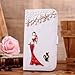 Hundromi iPhone 6s Plus Case, iPhone 6 Plus Luxury 3D Bling Crystal Rhinestone Wallet Leather Purse Flip Card Pouch Stand Cover Case for iPhone 6 Plus/6s Plus(Lady and cat)