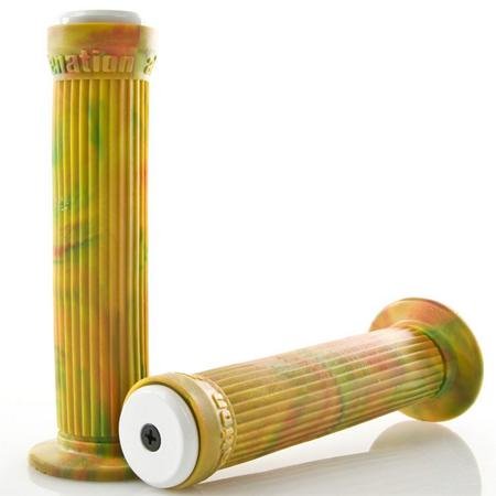 Alienation Ratchet BMX Bike Grip – Rasta