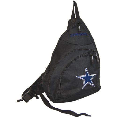 NFL Dallas Cowboys Slingshot Slingback (Black, Large)