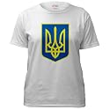 Ukraine Country Women's T-Shirt by CafePress