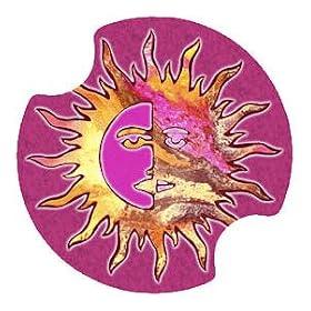 Sun Moon Carsters, Coasters for Your Car by Thirstystone Resources, Inc. Creative Ventures