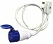 1m Fly Lead Converter 13amp Uk Mains Plug To Ip44 Commando S