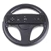 Steering Wheel for Wii Mario Kart Racing Game Black