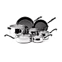 Farberware Classic Stainless Steel Bell-Shaped 12-Piece Cookware Set