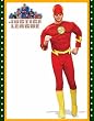 New Adults Large The Flash Deluxe Muscle Chest Costume