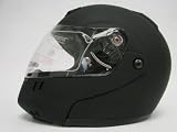 Tms Modular Flip up Motorcycle Full Face Helmet Black (Large) On Sale