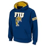 COLOSSEUM Florida International Panthers Icon Fleece NCAA Men's Hooded Sweatshirt, Navy