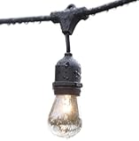 Outdoor String Lights by Deneve&reg; - 48 Feet Long, Rope Lights, String Yard Lights, Lights Outdoor, Light Ropes, Patio Lights Outdoor, String Lights, String Lights Outdoor