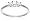 14k White Gold Princess-Cut 3-Stone Diamond Ring (1/4 cttw, I-J Color, I1-I2 Clarity), Size 6