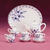 Blue and White Miniature Tea Set
