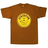 John Lee Hooker 'Let Your Daddy Ride' Record Label T-Shirt / Sensation Records