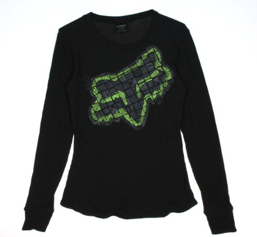 Fox Racing Logo Collage Womens Juniors Thermal