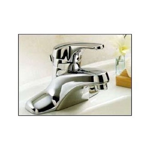 American Standard Reliant Single-Control Lavatory Faucet with 1/2-Inch Male Threaded Connectors and Nut with Metal Pop-Up Drain, Chrome #2385.407.002