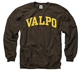 Valparaiso Crusaders Brown Arch Crewneck Sweatshirt