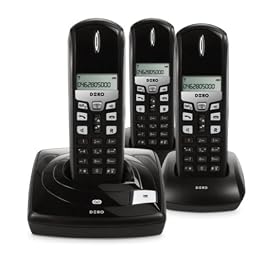 Doro 615R Triple Digital Cordless Telephone With Answer Machine