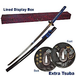 Handmade Samurai Sword with Display Box
