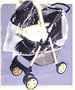 Extra Large Rain Cover Fits 4 in 1, Travel Systems and Extra Large Strollers