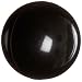 DimcoGray Black Phenolic Ball Knob Female, Brass Insert: 1/2-13" Thread x 5/8" Depth, 1-7/8" Diameter x 1-51/64" Height x 3/4" Hub Dia