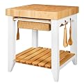 Color Story Butcher Block Kitchen Island