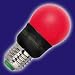Megaman MM25019 Party Color 7W E27 rot