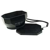 Buy Mennon DV-s 58 Screw Mount 58mm Digital Video Camcorder Lens Hood with Cap, Black by Mennon