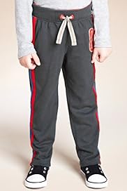 Cotton Rich Striped Joggers