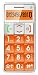 JUST5 J509 Easy to Use Unlocked Cell Phone with Big Buttons, Amplified Sound, Personal Emergency Response System (Orange) JUST5 J509 Easy to Use Unlocked Cell Phone with Big Buttons, Amplified Sound, Personal Emergency Response System (Orange)