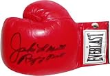 Jake LaMotta Autographed Boxing Gloves with Raging Bull Inscription