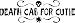 DEATH CAB FOR CUTIE 17213 Black Rub On Vinyl Transfer Sticker Decal Image