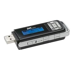 DK Digital MP 050 Tragbarer MP3-Player 512 MB mit FM-Tuner schwarz/silber ( incl.: 25 € Fluggutschein )