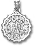 Akron Zips Solid Sterling Silver Seal Pendant