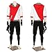 Men's Pokemon Go Trainer Team Valor Instinct Mystic Cosplay Costume