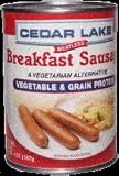Cedar Lake Breakfast Sausage, 20 ounces (Case of 12 cans)