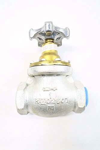 NEW REGO 2507 BRONZE THREADED 1 IN NPT INERT GAS GLOBE VALVE 400WOG D543337
