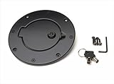 Rampage 85007 Polished Stainless Steel Locking Billet Style Gas Cover