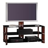 Segments Swivel Plasma Tv Stand w/ Mounting Bracket By Bush Furniture